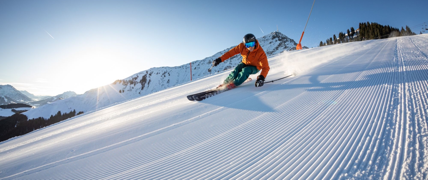 Skifahren am Kitzbüheler Horn